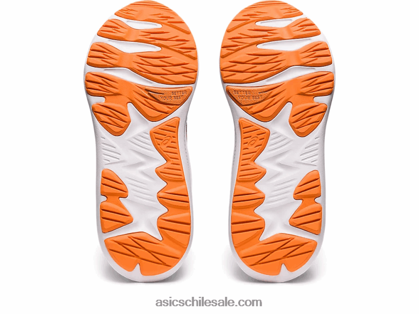 niños Asics sacudida 4 preescolar R8N4464261 azul isla/melocotón sol