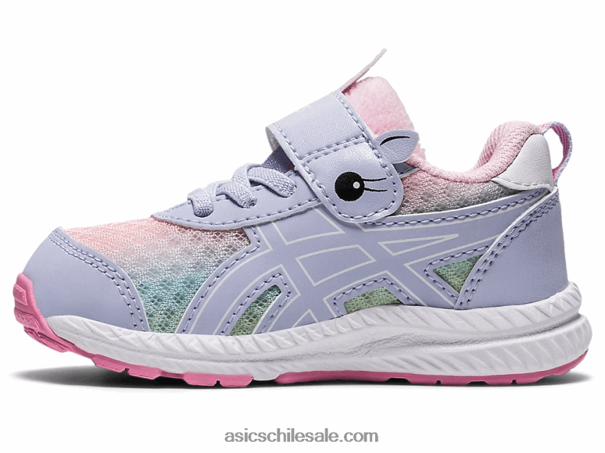 niños Asics competir 7 tamaño del niño R8N4464547 ópalo lila/blanco