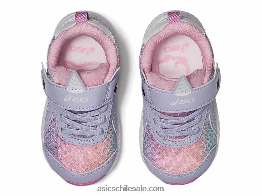 niños Asics competir 7 tamaño del niño R8N4464547 ópalo lila/blanco