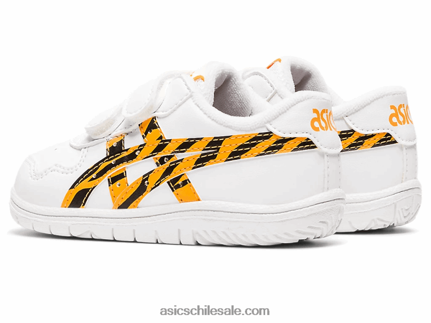 niños Asics tamaño de niño de Japón R8N4464443 blanco/compañero amarillo