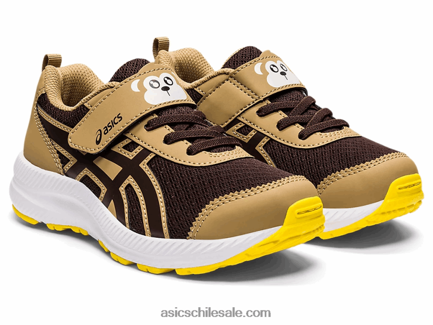 niños Asics contend 7 preescolar R8N4464482 café/café