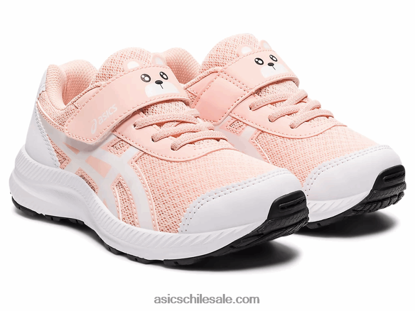 niños Asics contend 7 preescolar R8N4464487 brisa/blanco