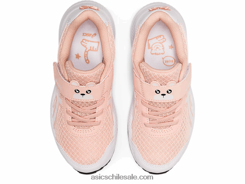 niños Asics contend 7 preescolar R8N4464487 brisa/blanco