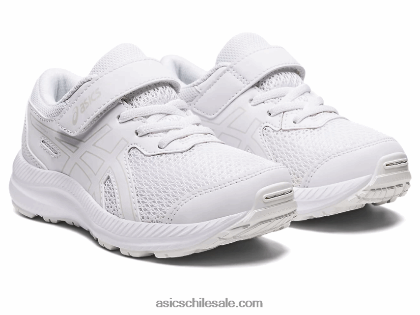 niños Asics contend 8 preescolar R8N4464317 blanco