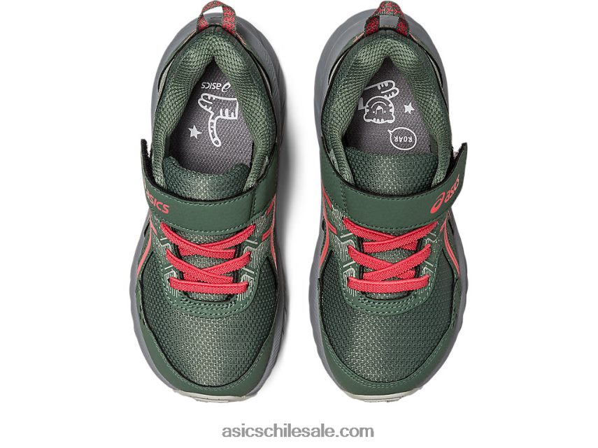 niños Asics gel-venture 9 preescolar R8N4464223 hiedra/papaya