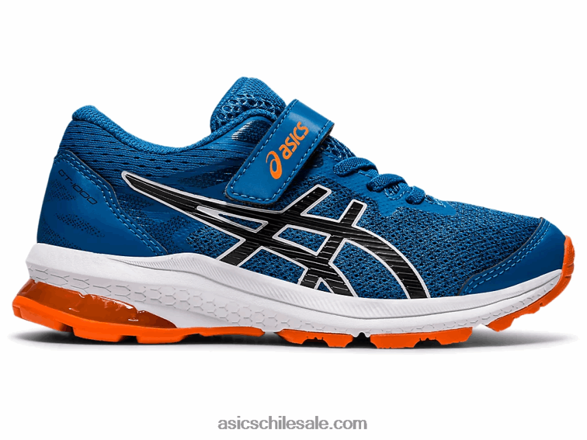 niños Asics gt-1000 10 preescolar R8N4464538 azul renacido/negro