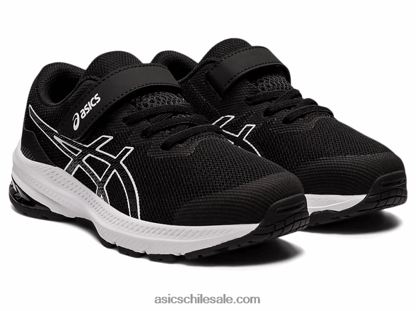 niños Asics gt-1000 11 preescolar R8N4464401 blanco negro