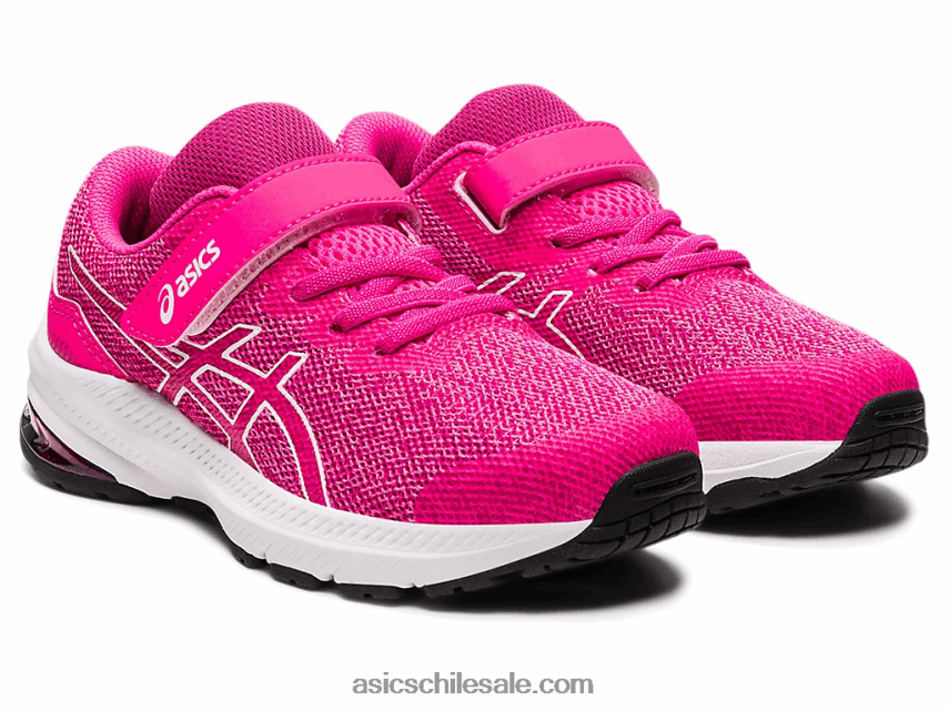 niños Asics gt-1000 11 preescolar R8N4464452 rosa brillante/blanco