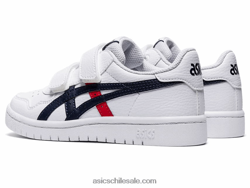 niños Asics preescolar de japon R8N4464559 blanco/rojo clásico