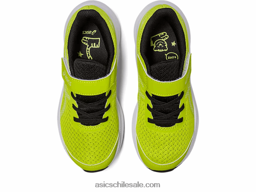 niños Asics preescolar patriota 13 R8N4464311 ralladura de lima/blanco