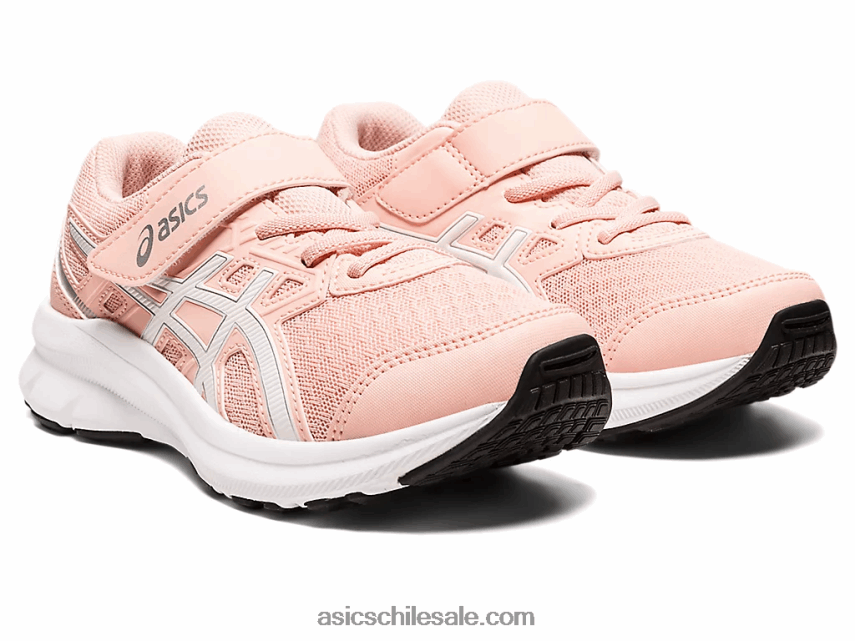 niños Asics sacudida 3 preescolar R8N4464383 rosa esmerilado/blanco