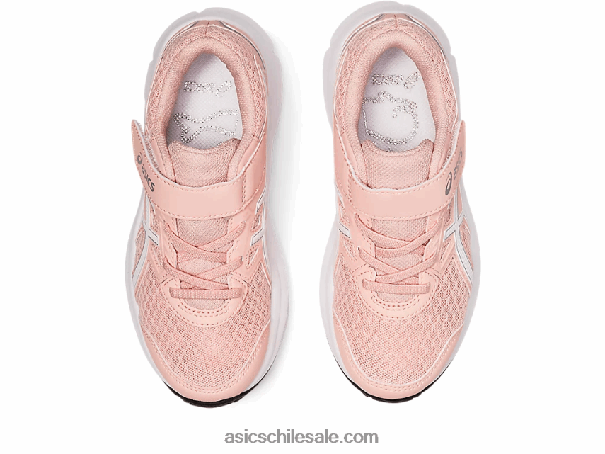 niños Asics sacudida 3 preescolar R8N4464383 rosa esmerilado/blanco