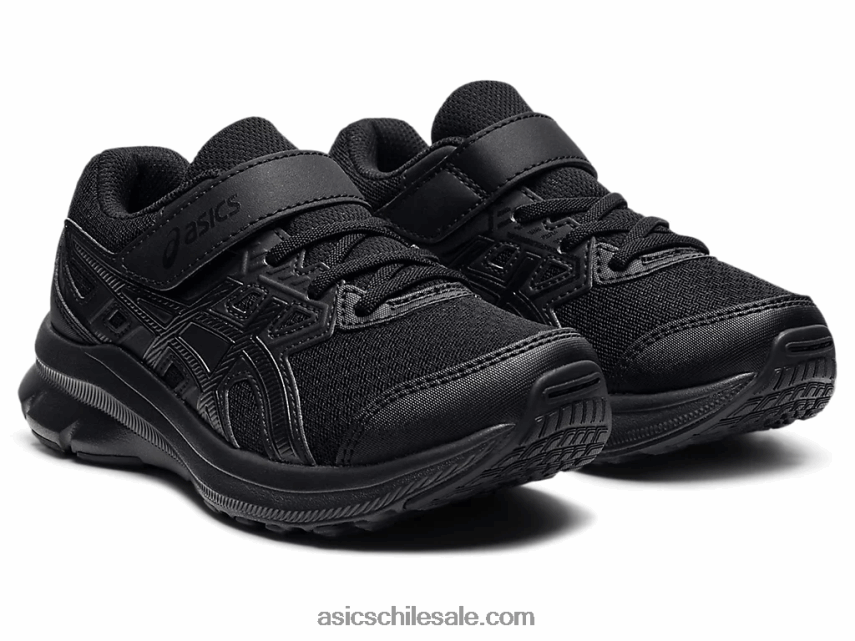 niños Asics sacudida 3 preescolar R8N4464524 negro